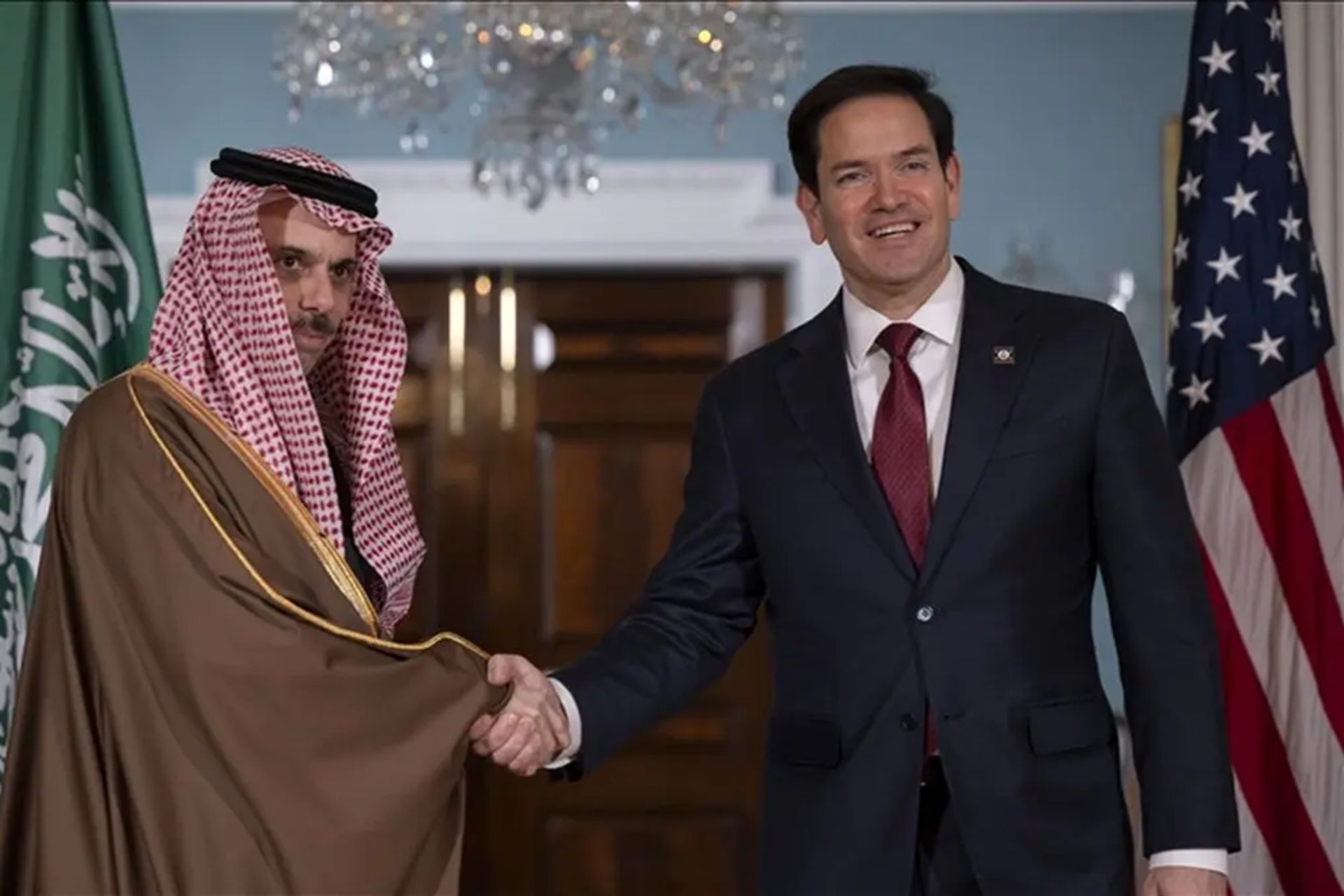 مارکو روبیو و فیصل بن فرحان