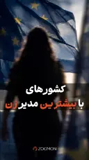 کشورهای با بیشترین مدیر زن